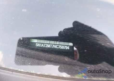 2017 Nissan Rogue Sl z USA, uszkodzony, nr VIN 5N1AT2MT7HC759794